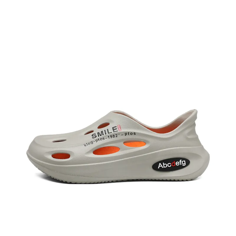 Budding Bear EVA Odor Resistant Abrasion Resistant Slip Resistant Closed Toe Slippers Men's-6