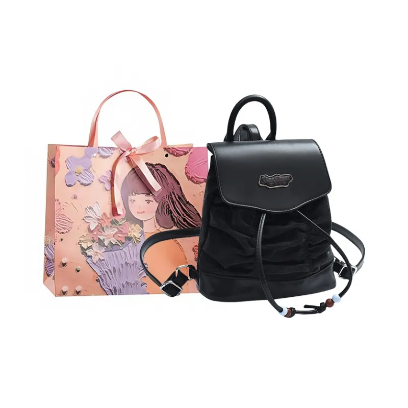 PARK DANCE PU Backpack Women's Multicolor-7