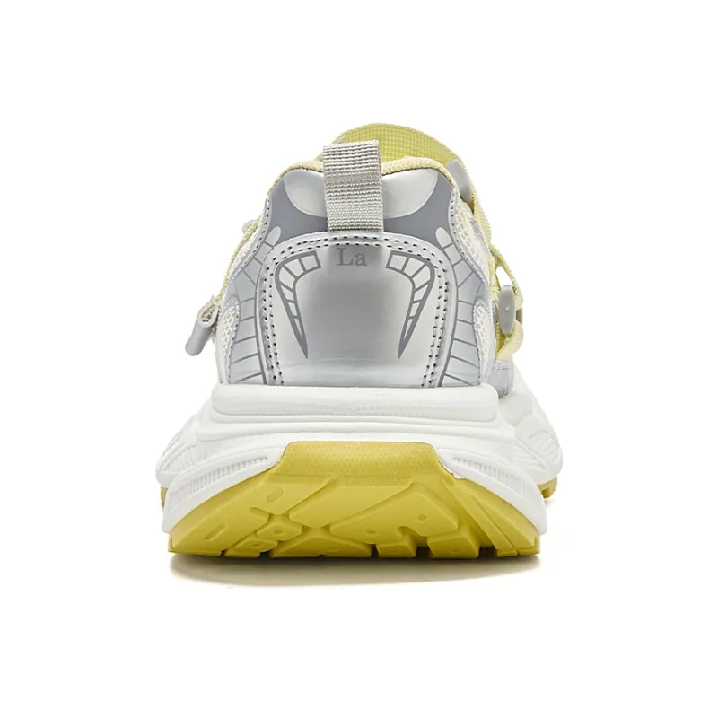 La Chapelle Low Top Chunky Sneakers Women's Yellow-4