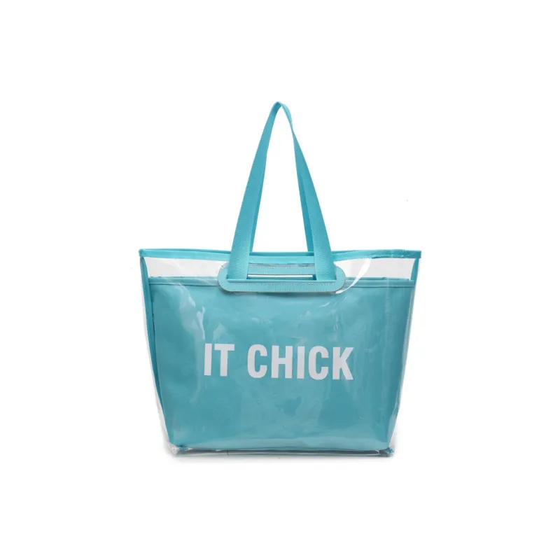 FREEHIKE Plastic Tote Handbag, Shoulder Bag Women's Multicolor-4