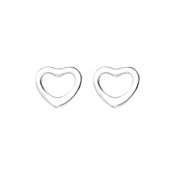 CENTURY&KINDLE S925 Silver Stud Earrings Women's