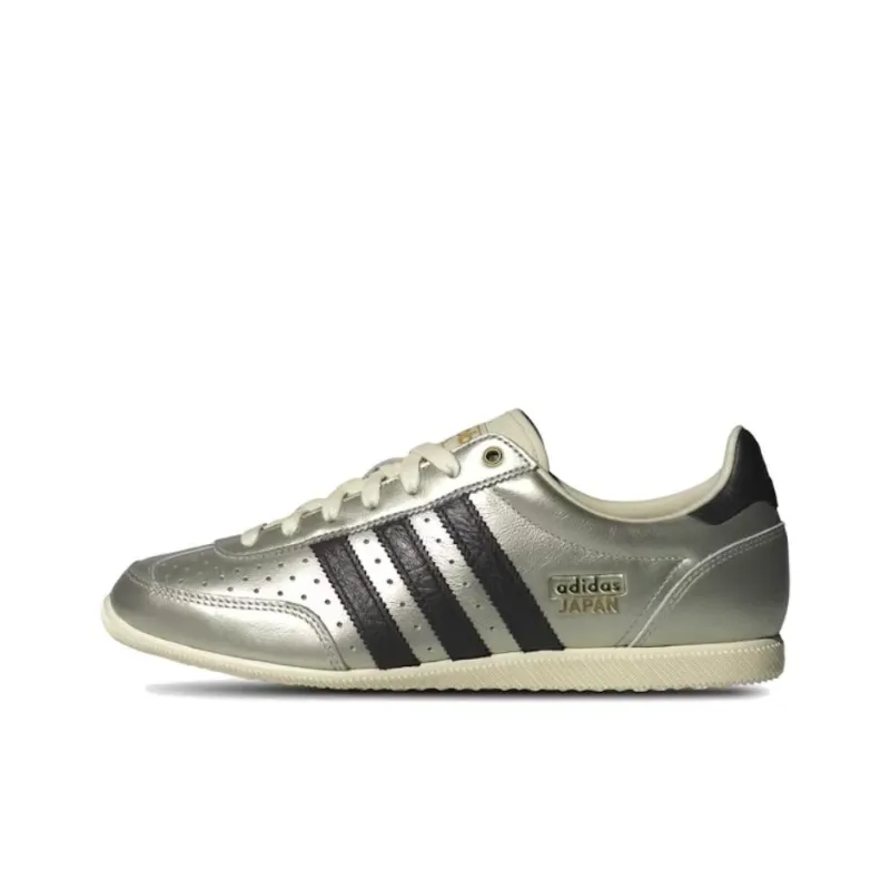 Adidas Originals JAPAN Anti Slip Wear Resistant Low Top Casual Shoes Women's Silver-0