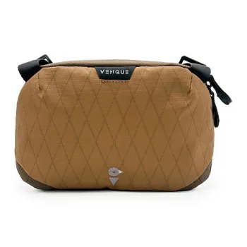 Venque Fabric One Shoulder Waterproof Crossbody Bag Medium Size Unisex White/Black/Olive Green/Mocha