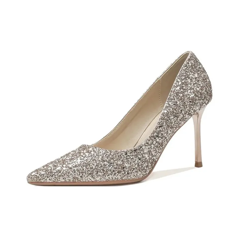 CVOJOO Slim Heel High Heels Women's-7