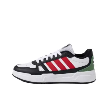 Adidas LITE BALLER Anti Slip Wear Resistant Low Top Skateboard Shoes Unisex White