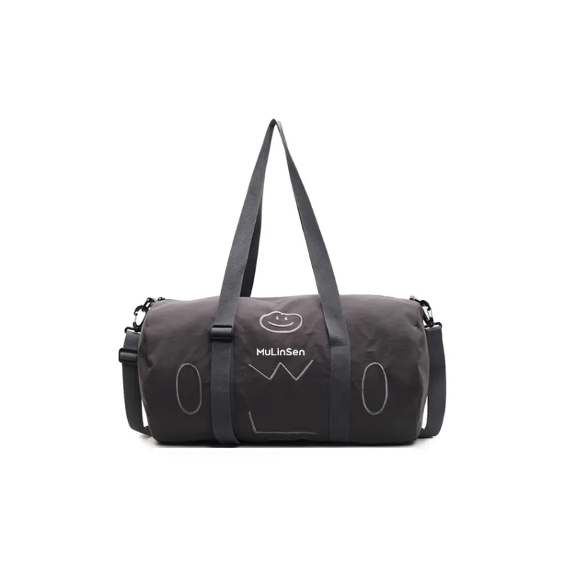 Mulinsen Polyester With Canvas Travel Bag Unisex Multicolor-3