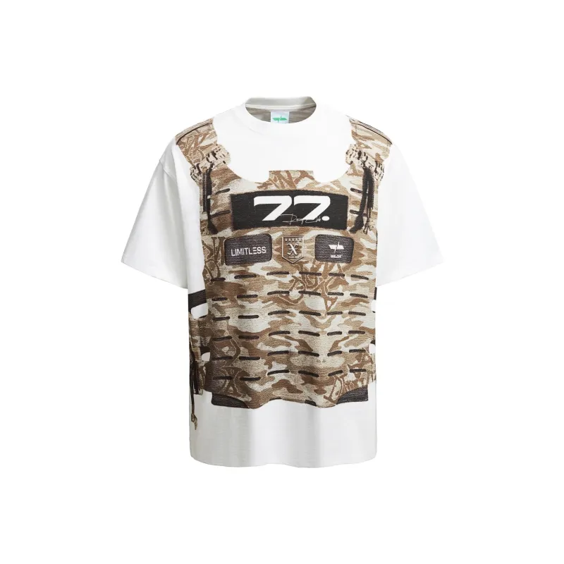 WILDX T Shirts Unisex Desert Camouflage-0
