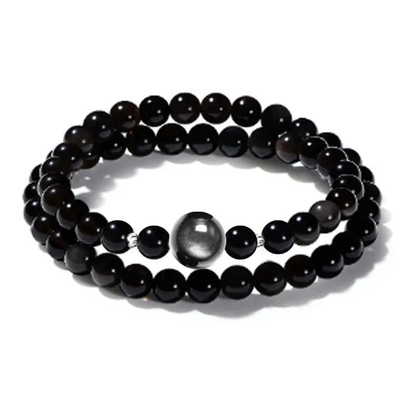 JIAFULAI Ebony Bracelets Unisex-0