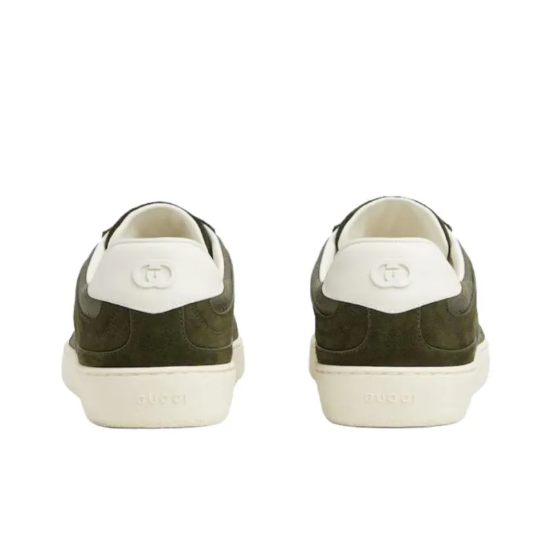 GUCCI G75 Low Top Skateboard Shoes Men's Green-4