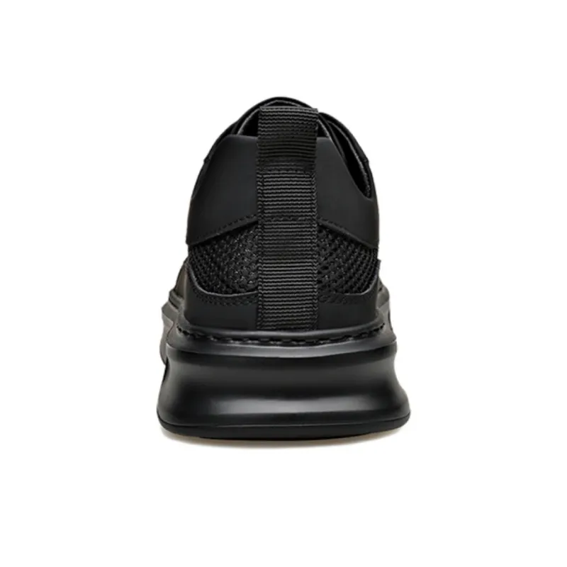 PT'SON Men's Casual Shoes Men's Black-3