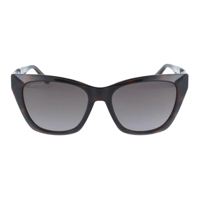 Jimmy Choo Acetate Cat Eye Sunglasses Women's Black-0