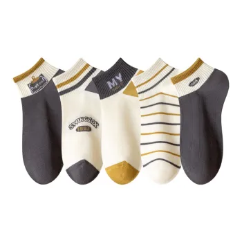 Yalu Mid Calf Socks Men's 5 Pack