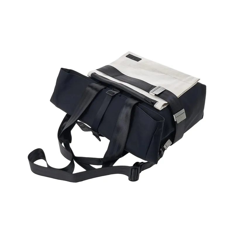 FREITAG TPU Tote Bag, Shopping Bag, Handbag Unisex White & Black-4