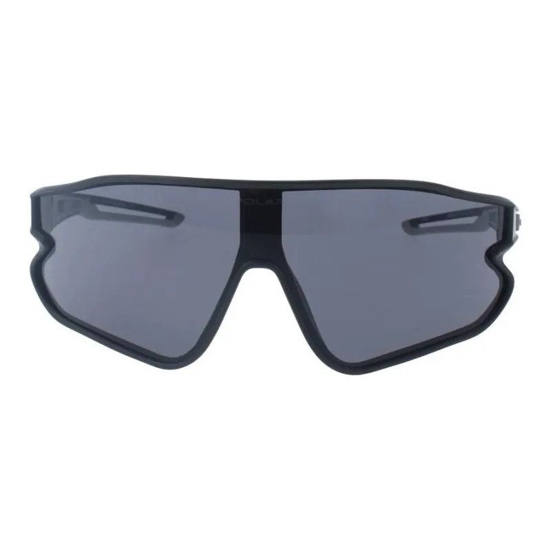 Polar Acetate Irregular Shape Sunglasses Unisex Black-0