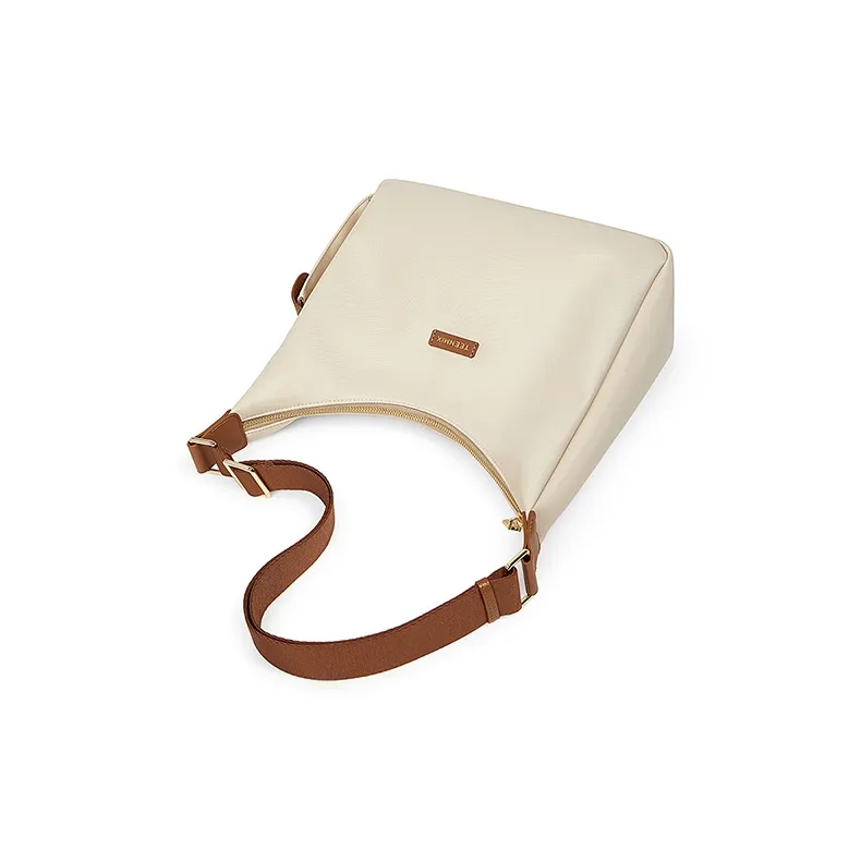 Teenmix Oxford Tote Shoulder Bag Tubas Women's Black/Milk Tea-12