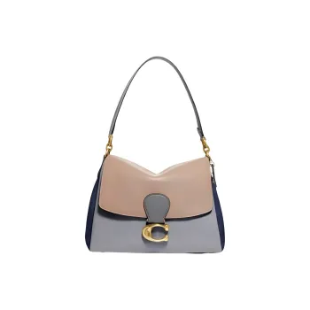 COACH May Leather Flap Bag, Crossbody Bag, Shoulder Bag Women's