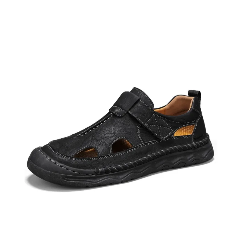Wen Nai Casual Shoes Men's Black-1