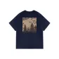 [100% cotton]Navy Blue (Hb Vibrant Pink Text)