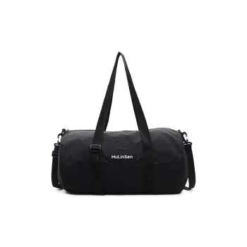 Mulinsen Polyester With Canvas Travel Bag Unisex Multicolor