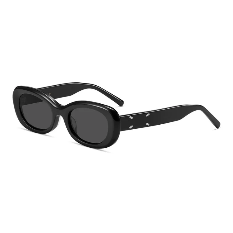 CAPONI Plate Frame Cat Eye Sunglasses Unisex-0