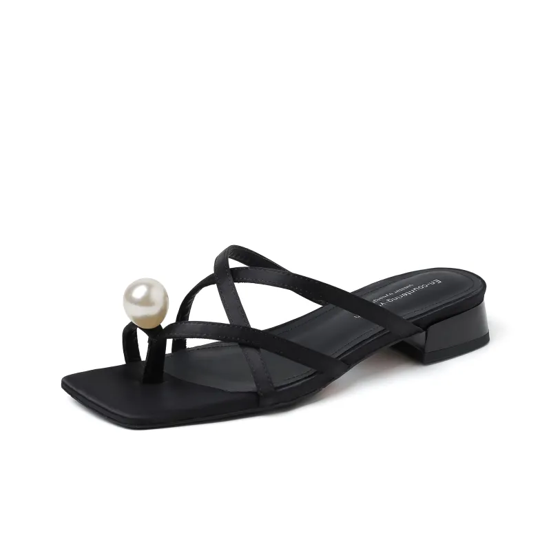 JIUXINGDAO TPR Sole Slip Resistant Slide Slippers Women's-0
