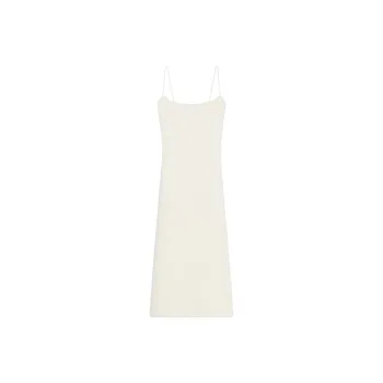ZARA Slip Dresses Women's Frosted White
