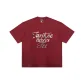 Stars Letter Print, Red