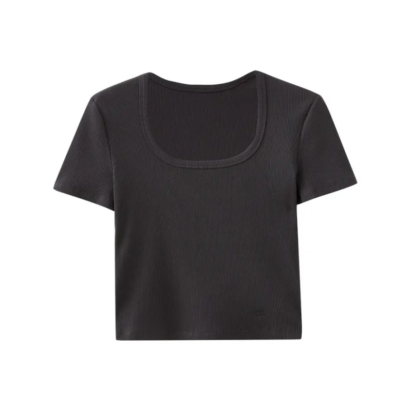SHUIYUNJIAN Summer Comfortable Minimalist Style Dopamine Dressing Knitwear Women's-6