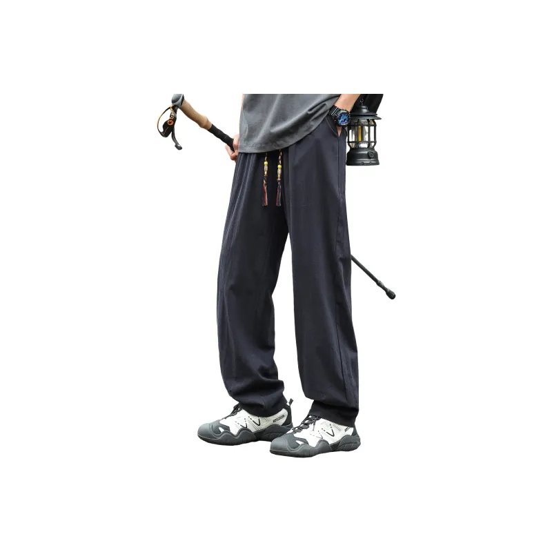 G21 100% Cotton Thin Casual Pants Unisex-0
