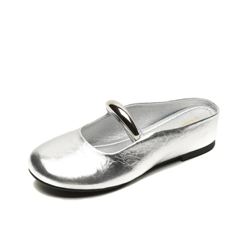 City Camel Rubber Sole Slip Resistant Closed Toe Slippers Women's-0
