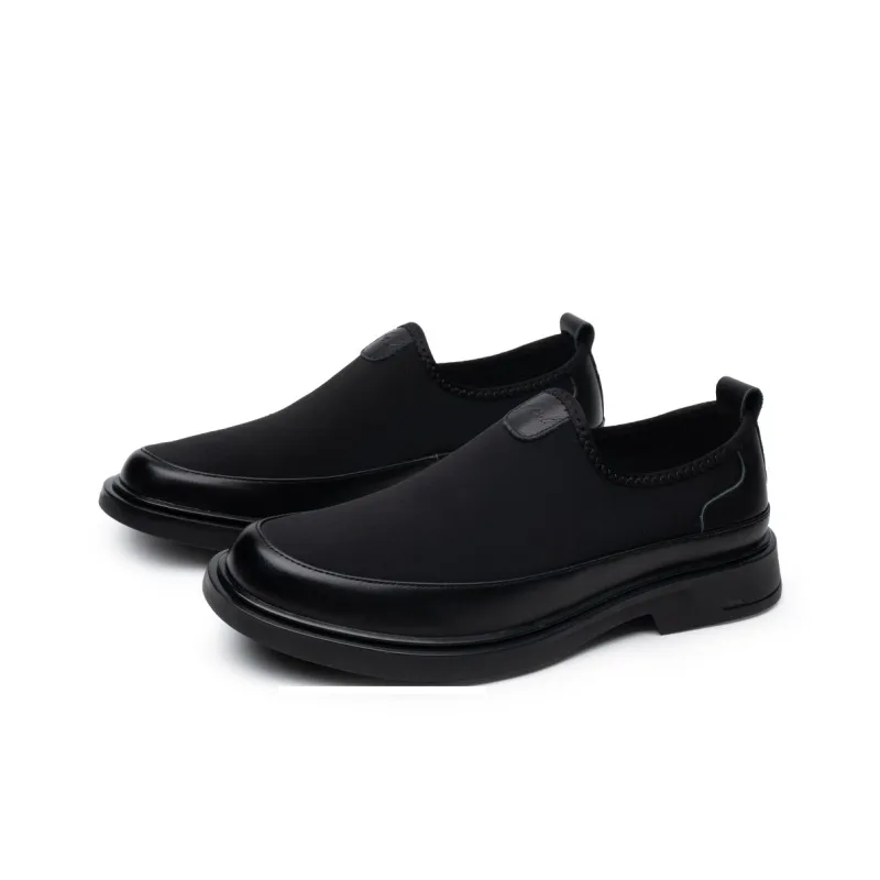 FED Breathable And Lightweight Low Top Casual Shoes Men's Black-2