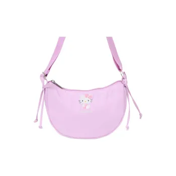 Sanrio Hello Kitty Polyester Shoulder Bag Women's Purple