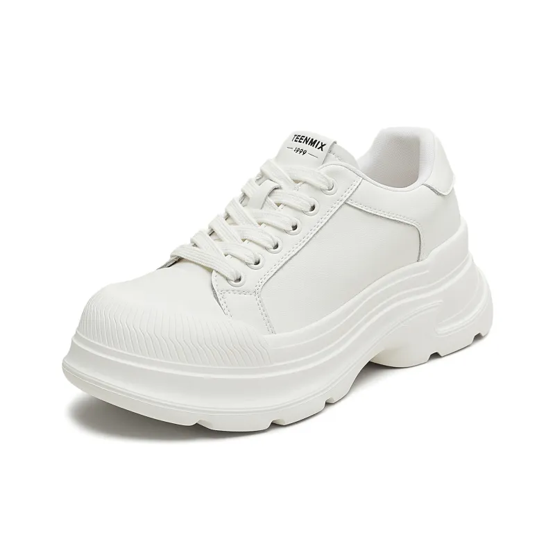 Teenmix Slip Resistant Cushioning Abrasion Resistant Breathable Low Top Skateboard Shoes Women's-6