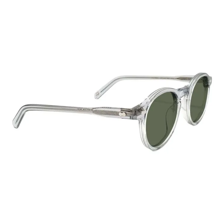 MOSCOT Subject To Official Website Round Sunglasses Unisex Transparent-1