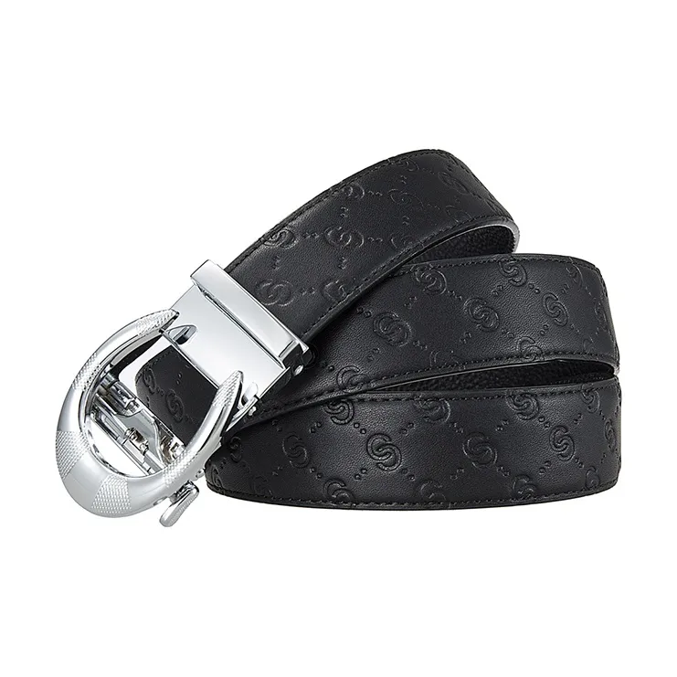 ACUC Top Grain Cow Leather Belts Men's 3.5CM-4