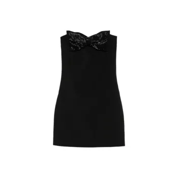 Self portrait Crepe Bandeau Mini Dress