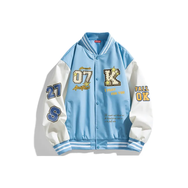 WOKXSS Baseball Jerseys Unisex-6