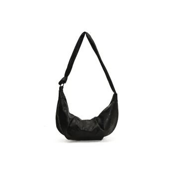 RIVMIND PU Dumpling Bag, Crossbody Bag, Shoulder Bag Women's Black/Khaki/Coffee/Brown