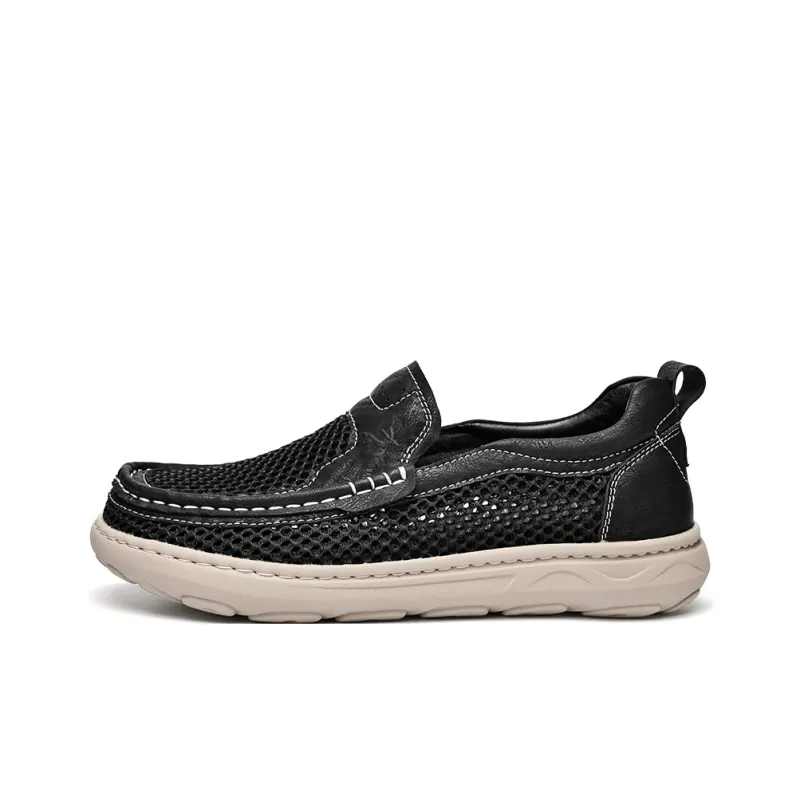 Kangaroo Head Abrasion Resistant Low Top Casual Shoes Men's-4
