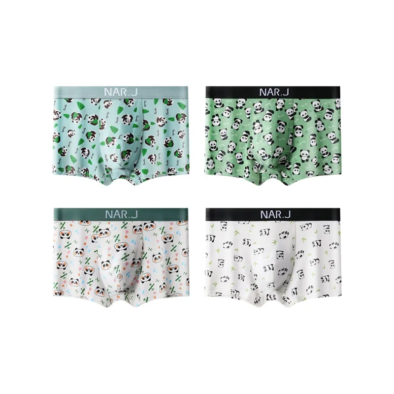 PLANDOO Underpants Men's 4 Pack-8