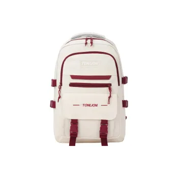 Tonlion Nylon Fabric Student Bag Kids' White & Red
