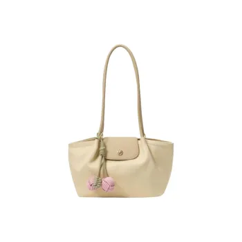 PAYOT Synthetic Leather Light Grass Dance Handbag, Shoulder Bag Women's Yellow/Mint Green