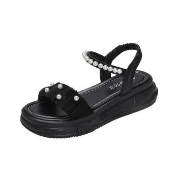WUJI One Strap Sandals 5CM Women's