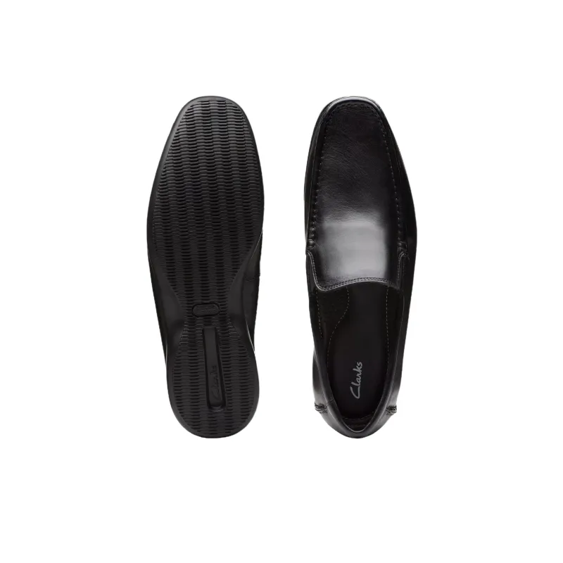 Clarks Finer Sun Casual Shoes Men's Black-5