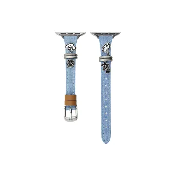 KVZUVUU Apple Compatibility Watch Band Denim Material