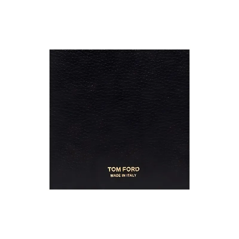TOM FORD Cow Leather Wallet Men's Black-3