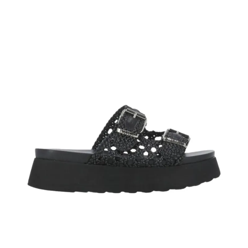CULT GAIA Slide Slippers Women's Black-1