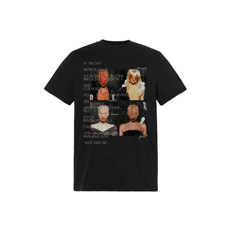 ROCAWEAR T Shirts Unisex Black-0