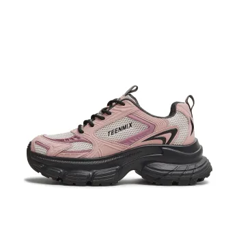 Teenmix Chunky Sneakers Women's Low Top Pink Purple