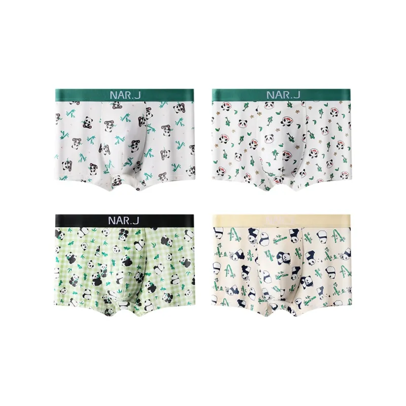 PLANDOO Underpants Men's 4 Pack-4